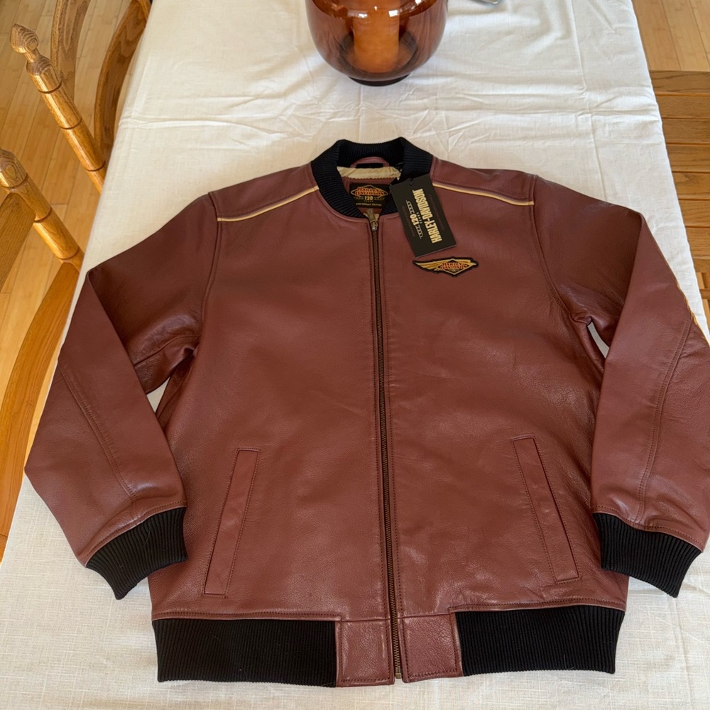 Harley-Davidson Brown Leather Jacket